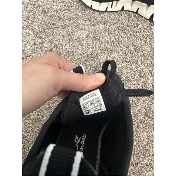 Reebok Women’s 8.5 Zig Dynamica Running Shoes Black Training Athletic Sneakers - Picture 7 of 10